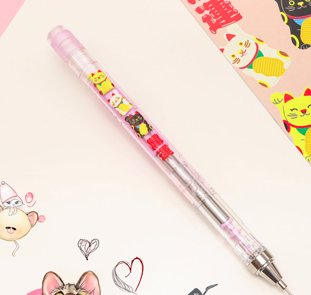 Tombow Monograph Japan Limited Edition Mekanik Uçlu Kalem 0.5 mm - Neko