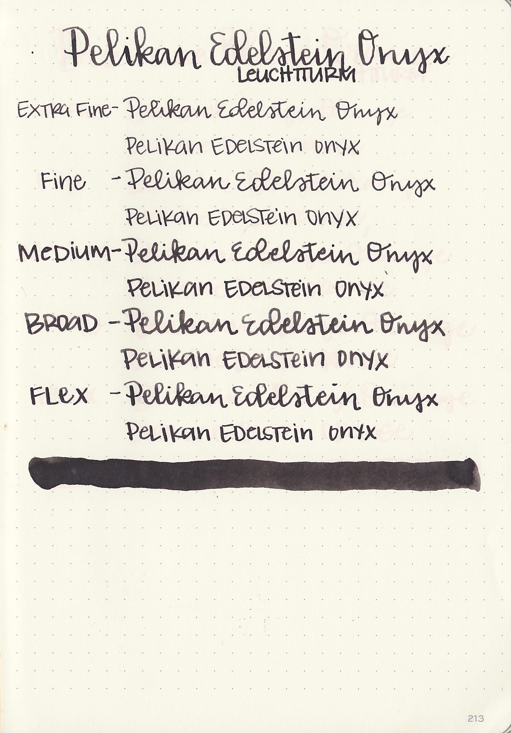 Pelikan Edelstein Şişe Mürekkep Onyx 50 ml 
