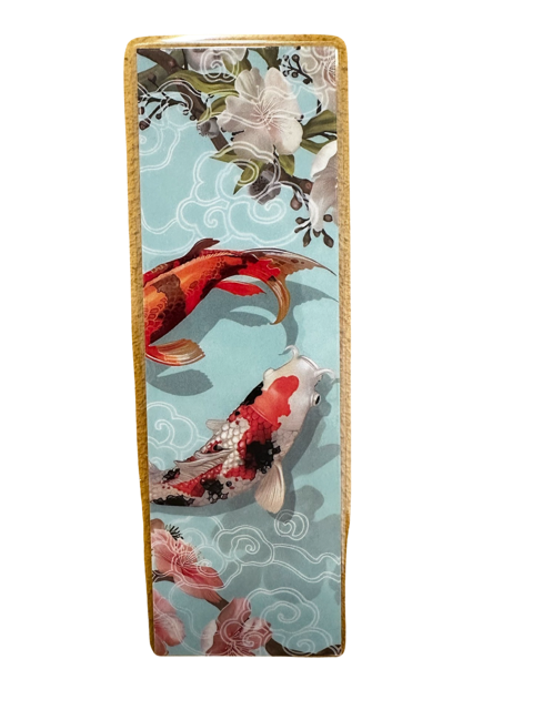 Lotus and Koi Kitap Ayracı 