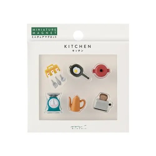 Design Phil Midori Mini Magnets Klips 6-Pack Kitchen