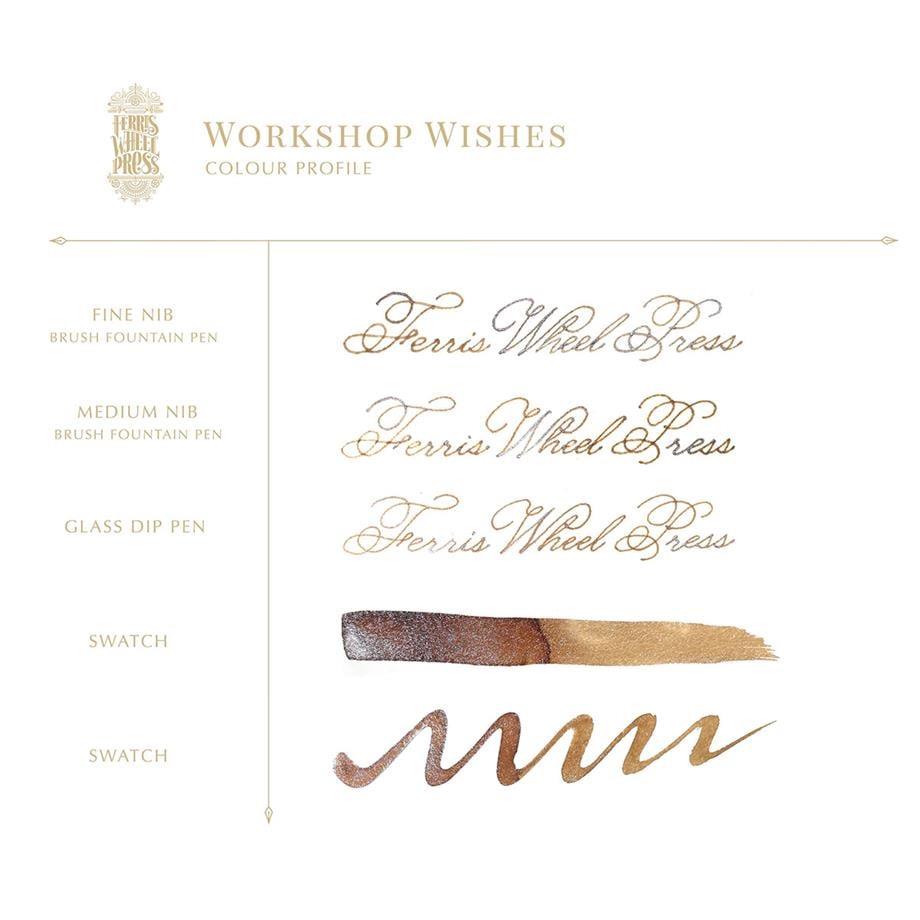 Ferris Wheel Press 20 ml Şişe Mürekkep Workshop Wishes