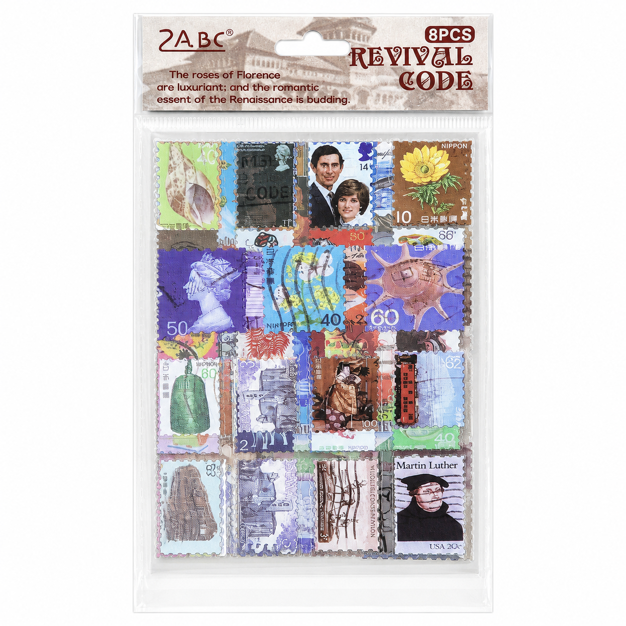 2ABC Revival Code 8 Parça Sticker Seti