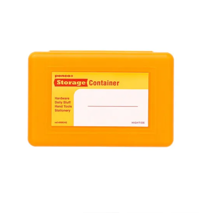 Penco Storage Container Plastik Çift Taraflı Kalemlik & Kutu Yellow EB046 YE
