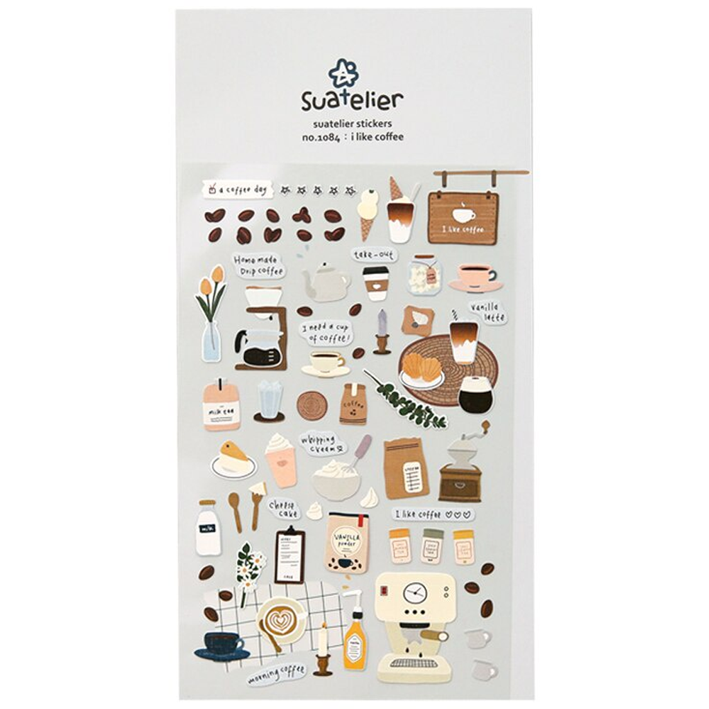 Suatelier Deco Sticker I Like Coffee
