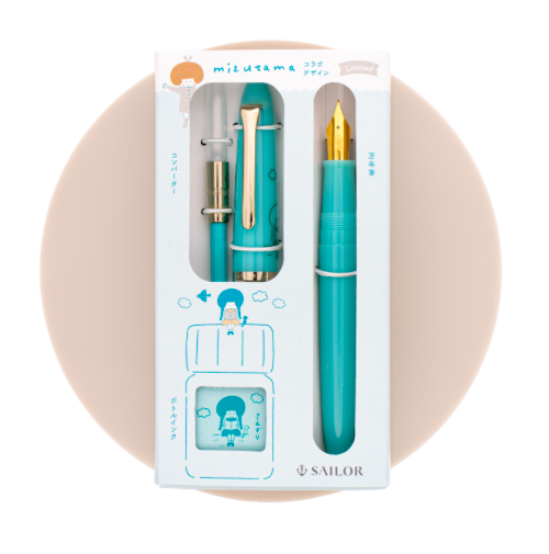 Sailor Profit Junior +10 x Mizutama Limited Edition Dolma Kalem Seti Saezuri