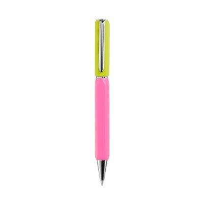 Miquelrius Metal Bright Pink&Yellow Özel Kutusunda  0.7 mm Tükenmez Kalem