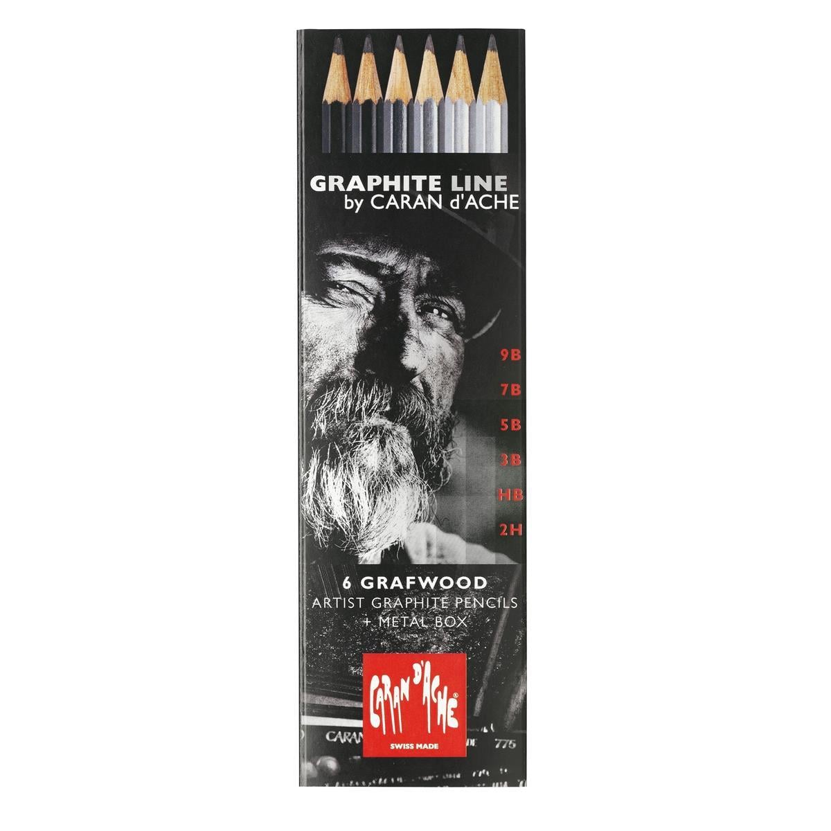 775-306 GRAPHITE LINE GRAFWOOD KALEM SETI 6 ADET GRAPHITE LINE GRAFWOOD PENCILS - 6 PCS