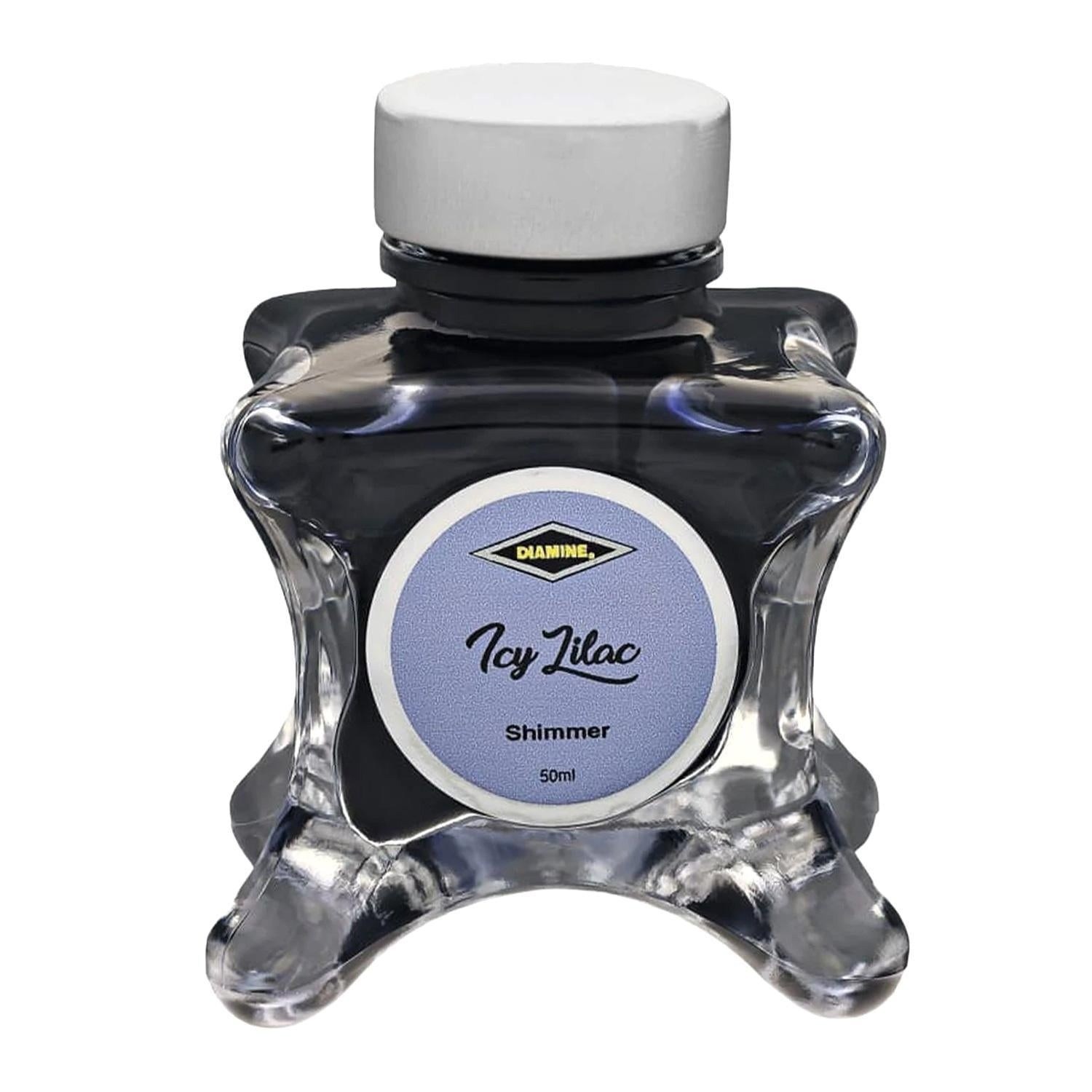 Diamine Inkvent Black Edition Collection Şişe Mürekkep 50ml Icy Lilac