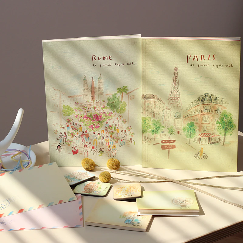 Pansy Daisy L'après Travel Journal Seyahat Günlüğü Defteri - Rome