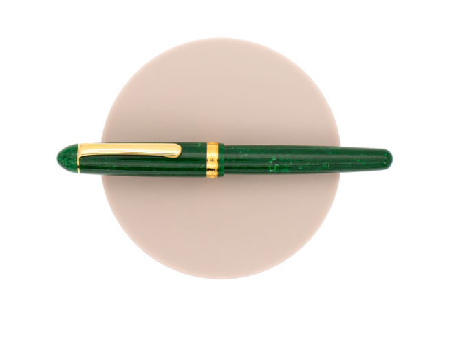 Platinum  #3776 Century Celluloid Jade 14K Altın Uç Dolma Kalem B Uç