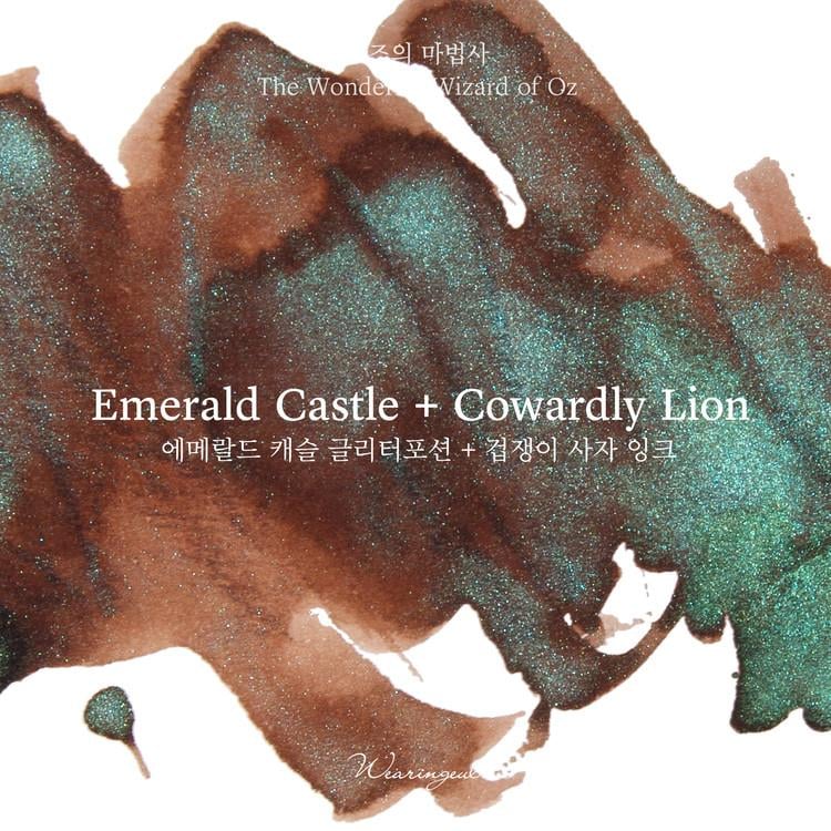 Wearingeul Emerald Castle (Wizard of Oz) Glitter Potion Mürekkep Simi 10ml 