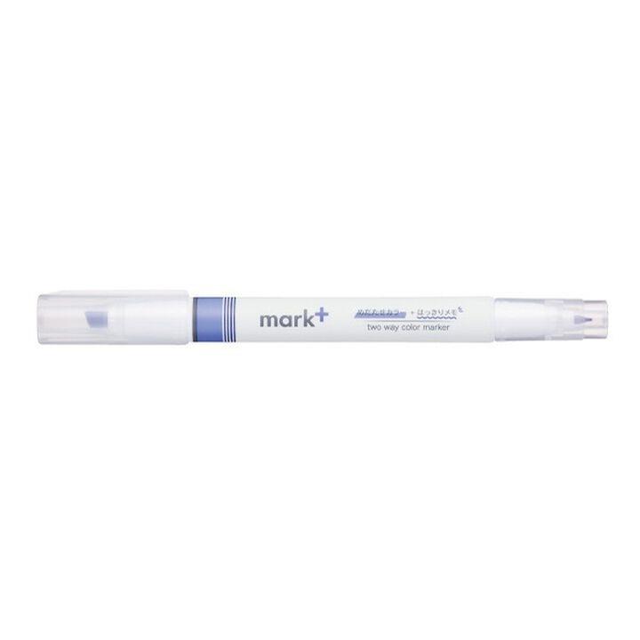 Kokuyo Mark+ Çift Taraflı ( Fosforlu ve Fineliner) Kalem Navy
