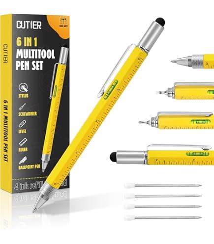 Kikkerland 6IN1 Multi Tool Tükenmez Kalem