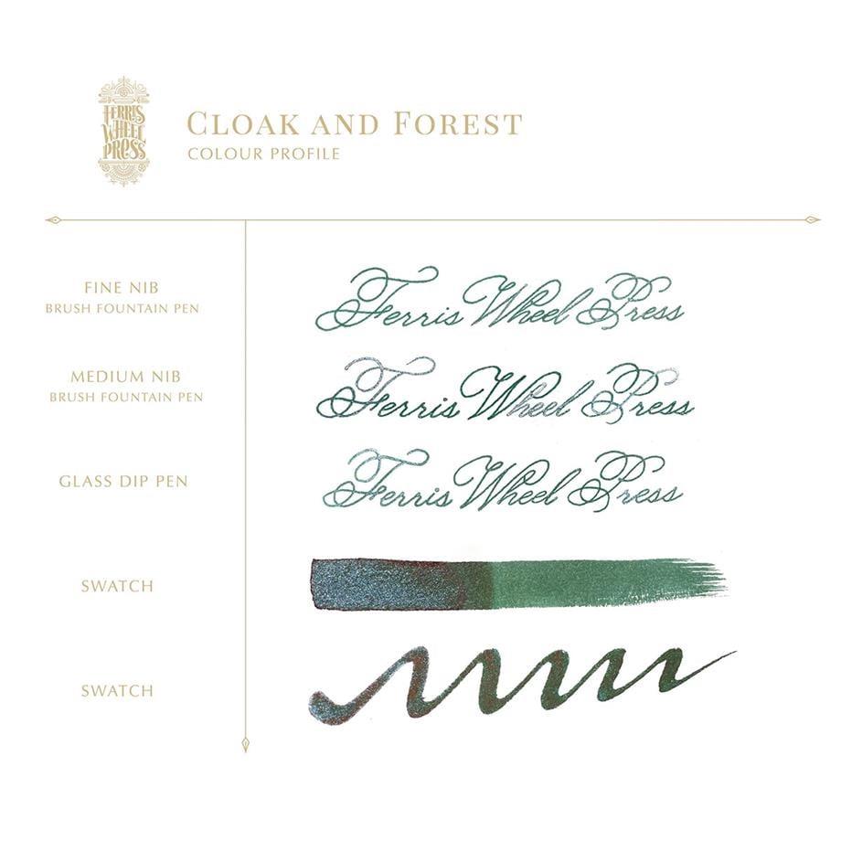 Ferris Wheel Press 20 ml Şişe Mürekkep Cloak And Forest