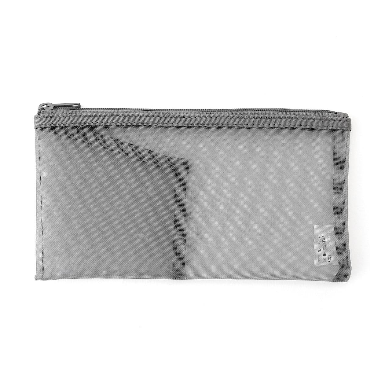 Muji Mesh Pen Case with Pocket Cepli Kalem Çantası