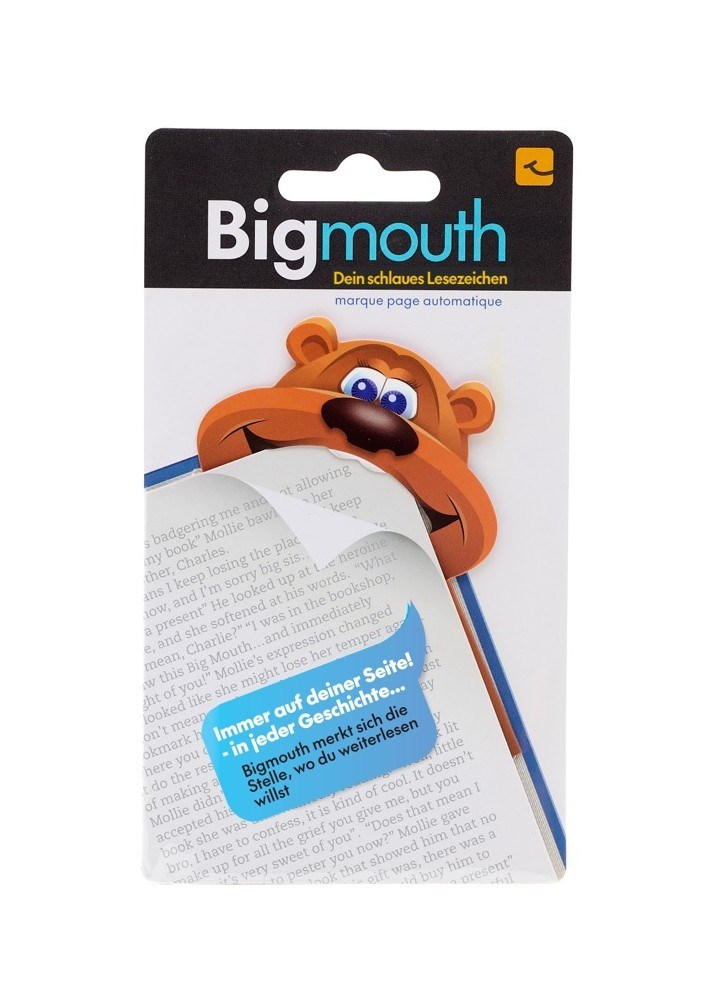 Flexilight Bigmouth Bookmark Honey Bear - Kocaağız Kitap Ayracı Ayı