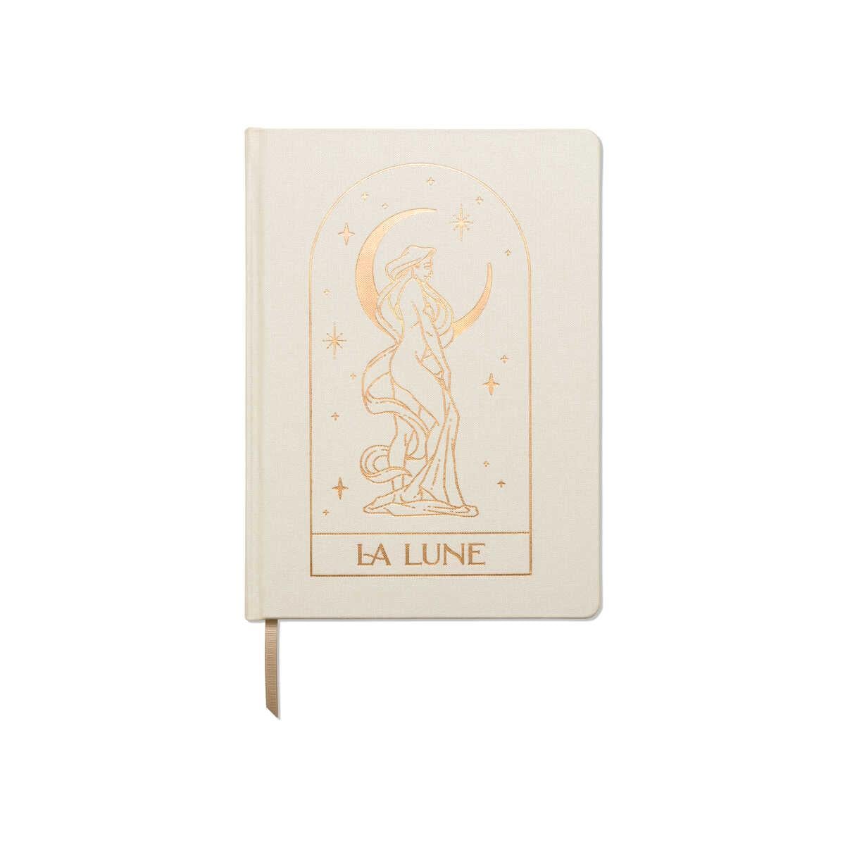 DesignWorks Ink Jumbo Journal Bookcloth - La Lune Defter
