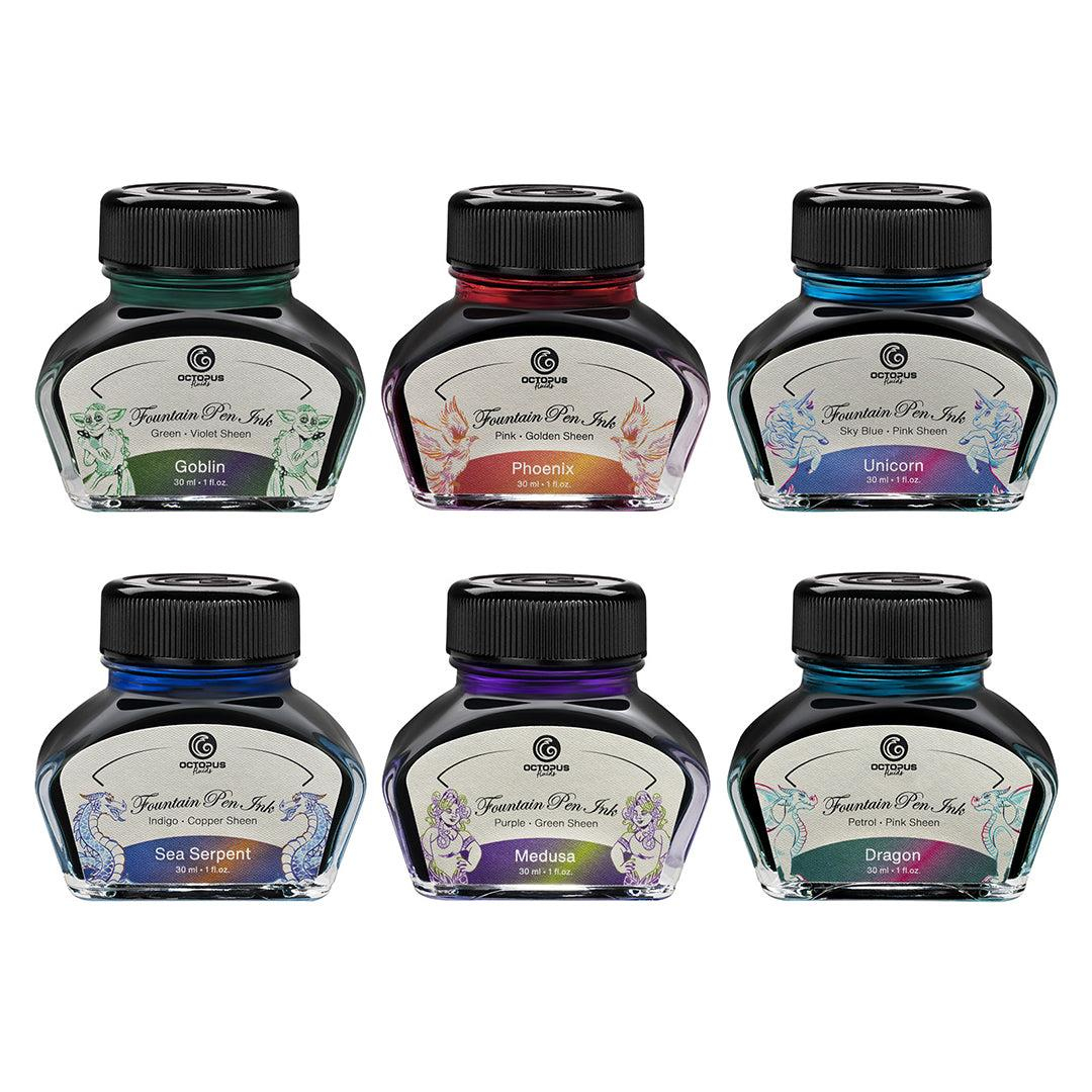 Octopus Fluids Dolma Kalem Şişe Mürekkep 30 ml Unicorn