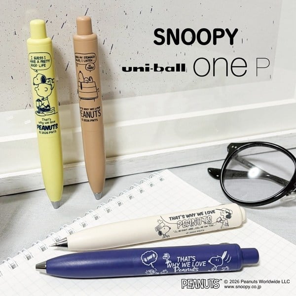 Uni-ball One P Peanuts Collection 0.5 mm Jel Kalem Yogurt