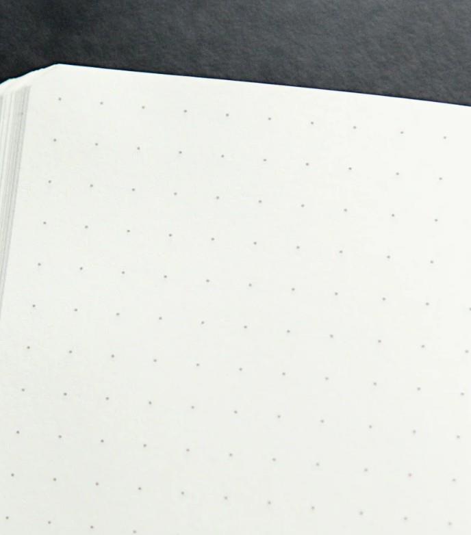 Leuchtturm1917 Not Defteri Orta Boy (A5), Sert Kapak, 251 Numaralandırılmış Sayfa, Noktalı, Kiraz