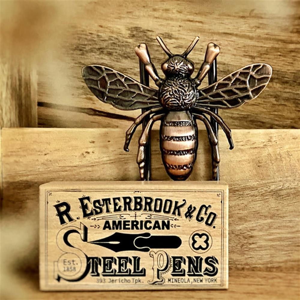 Esterbrook Bee Page Holder Brushed Rose Kitap Tutucu
