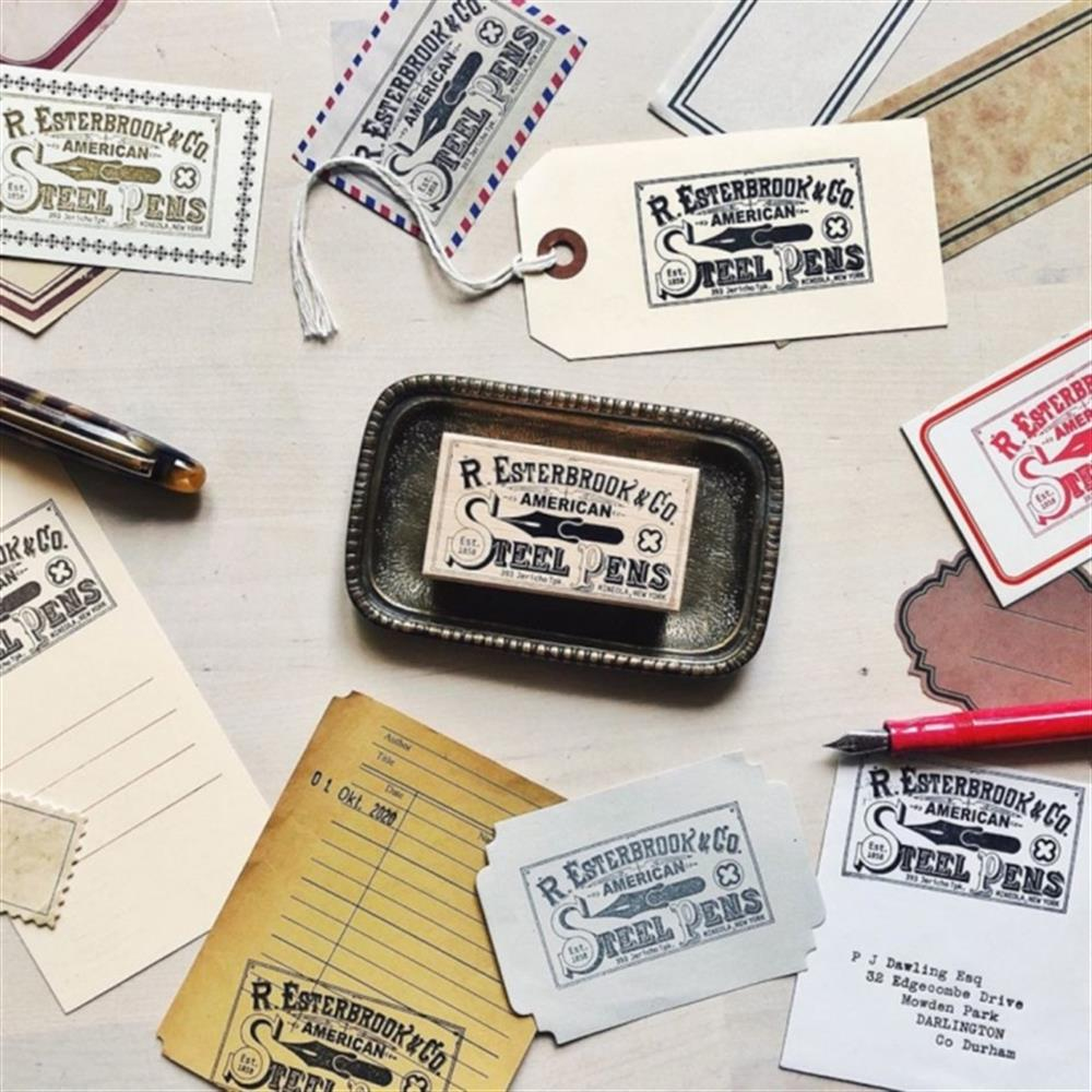 Esterbrook Vintage Logo Stamp Damga