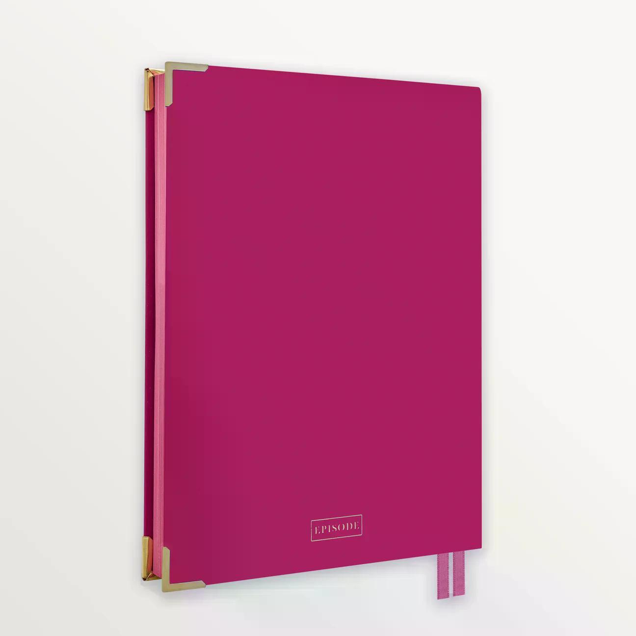 Episode Colourblock Uno Lush Blackberry B5 Kalın Defter