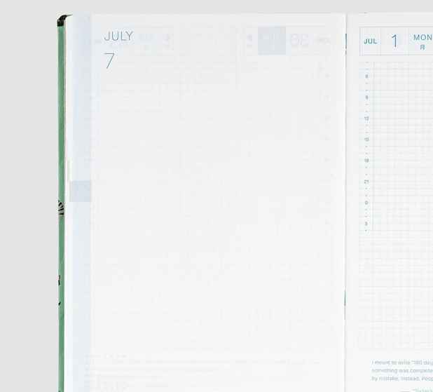 Hobonichi Techo 2024 Cat & Me HON / A5 Size / Daily / Jan start / Mon start - Japanese Edition