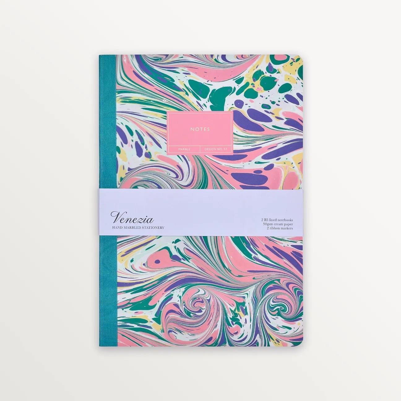 EPISODE EBRU DESIGN NO 57 & 02 SET OF 2 B5 NOTEBOOKS