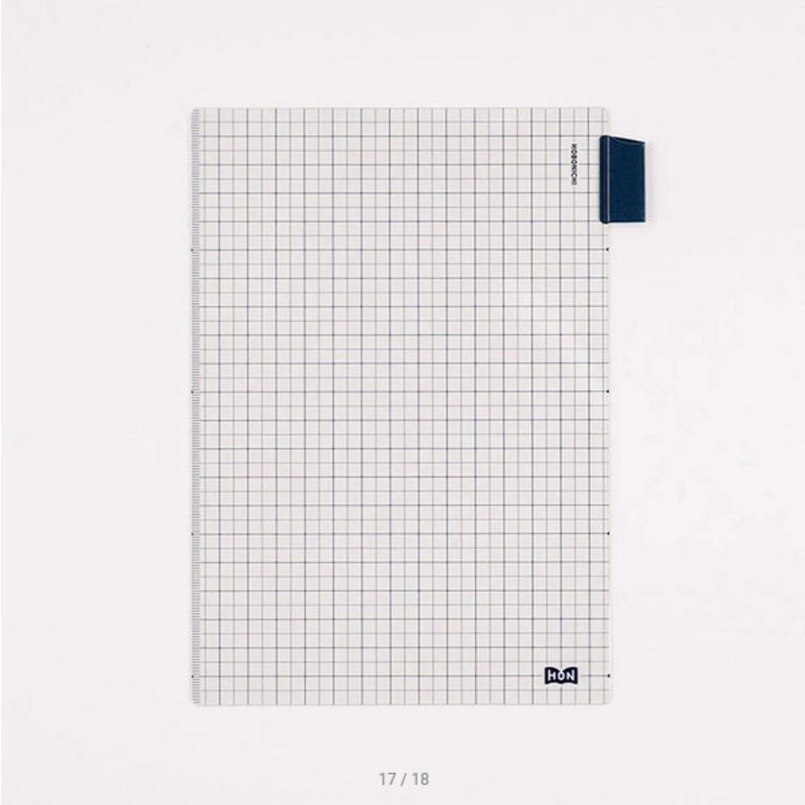 Hobonichi Techo 2024 Slash (Black) HON / A5 Size / Daily / Jan start / Mon start - Japanese Edition