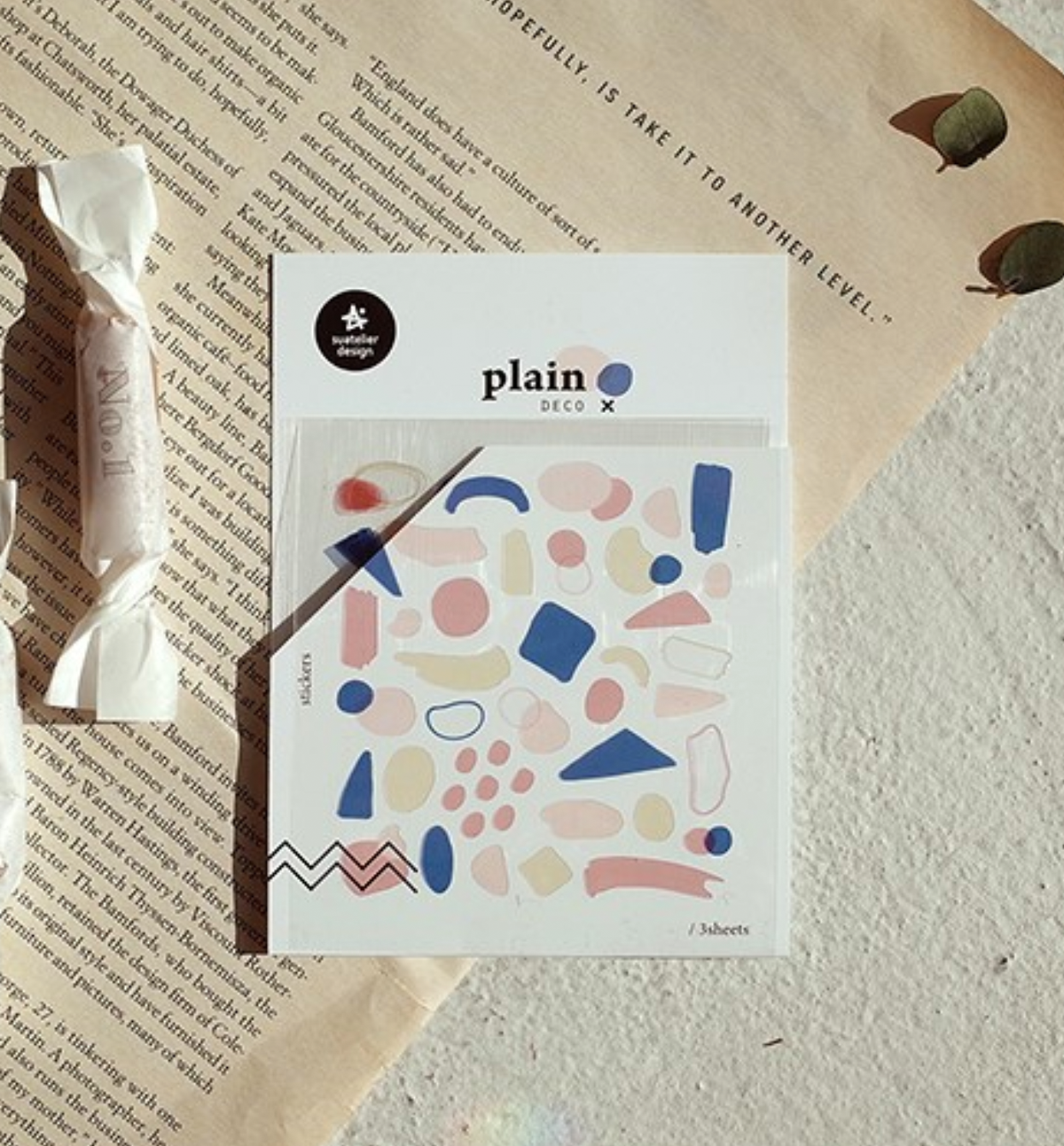 Suatelier Deco Sticker Plain Label Stickers 1622 Plain 18