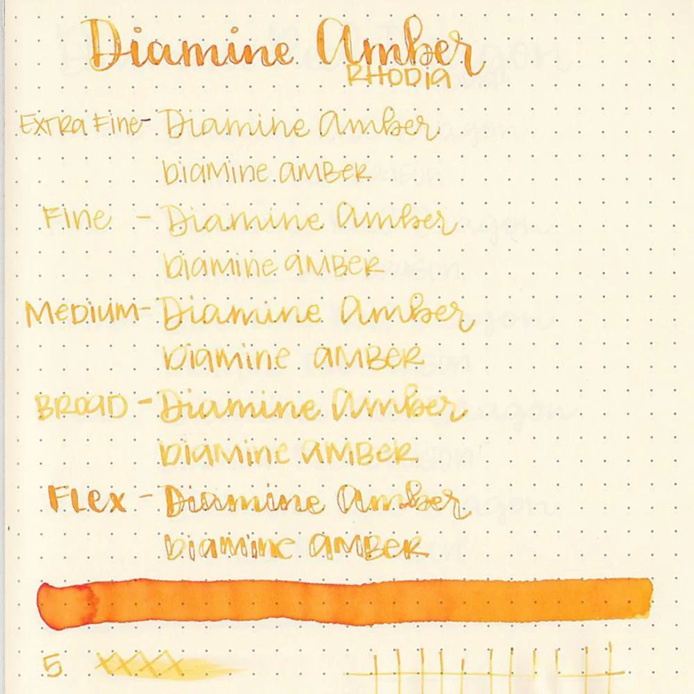 Diamine Dolmakalem Mürekkebi Amber 30 ml