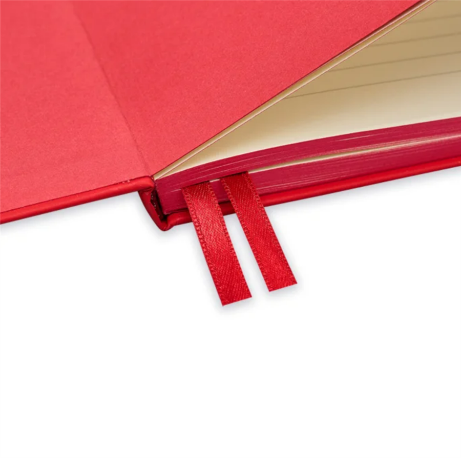 Episode Colourblock Uno Scarlet Red XL Sert Kapak Defter