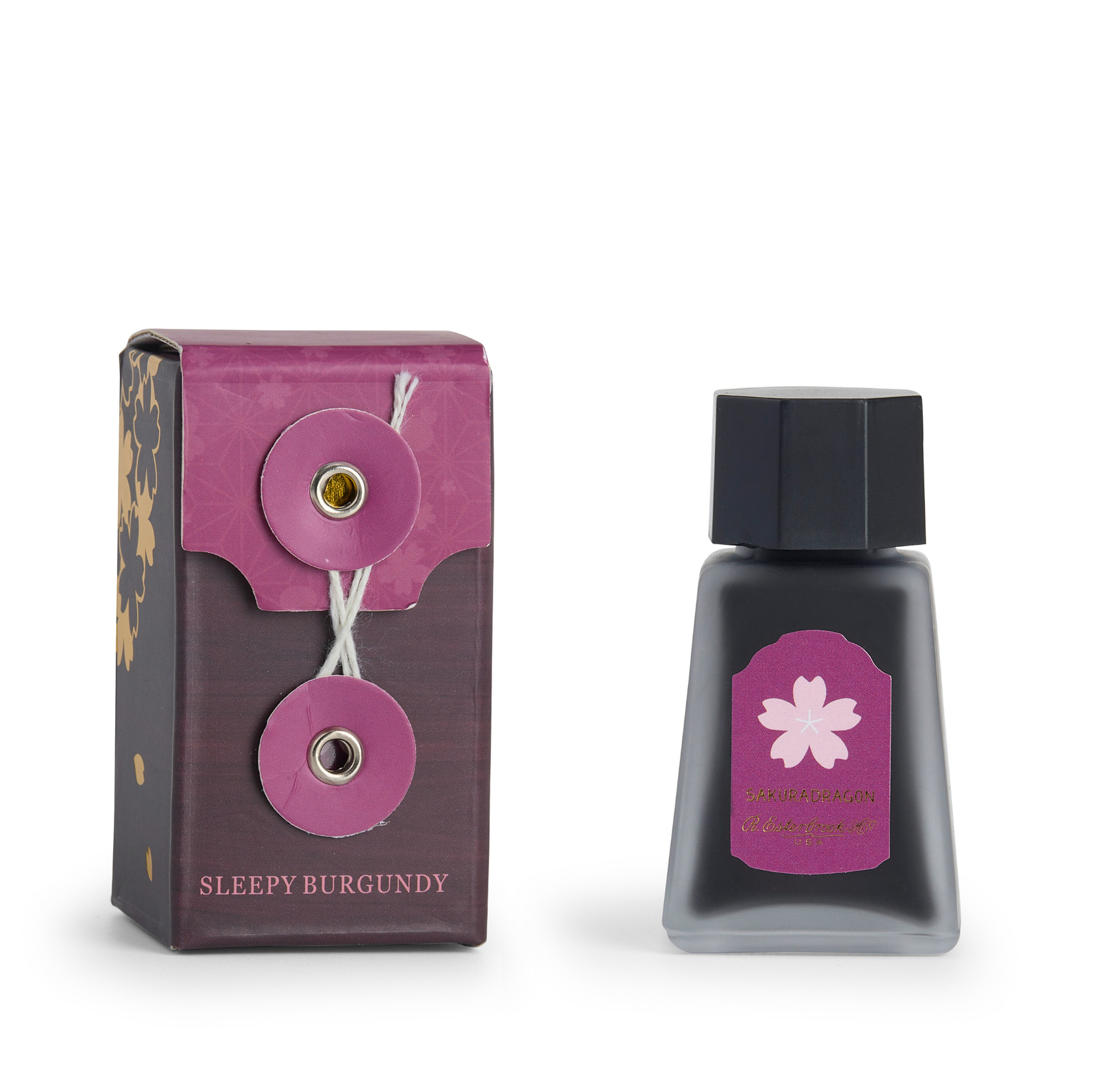 Esterbrook Sakura Dragon Şişe Mürekkep Sleepy Burgundy Ink