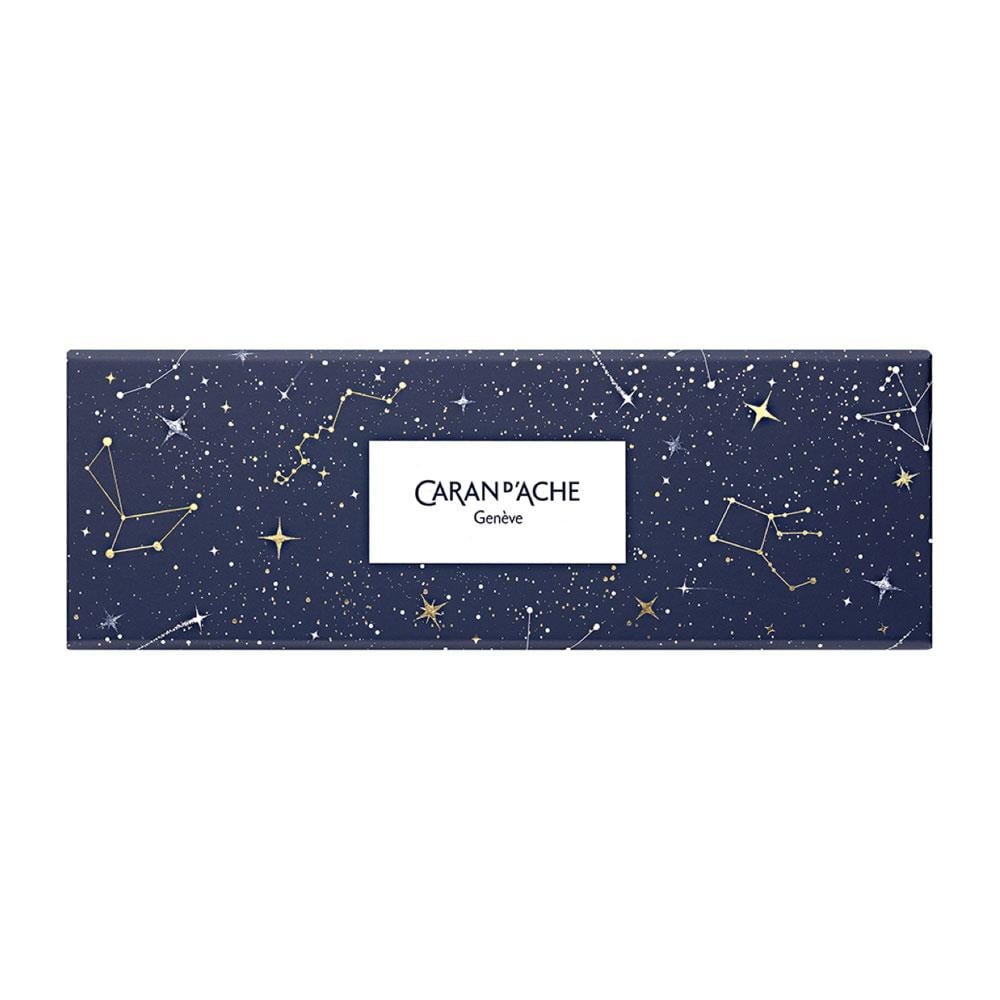 Caran d'Ache 849 Cosmic Blue Special Edition Tükenmez Kalem Gilded 849.224