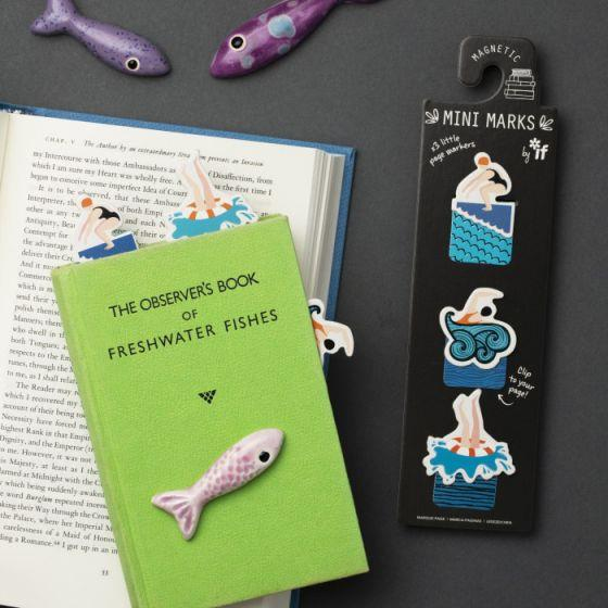 İf Mini Marks Manyetik Mini Kitap Ayracı 3'lü Swimmers