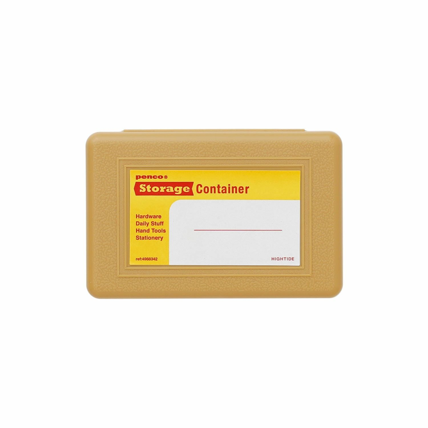 Penco Storage Container Plastik Çift Taraflı Kalemlik & Kutu Beige EB046 BE