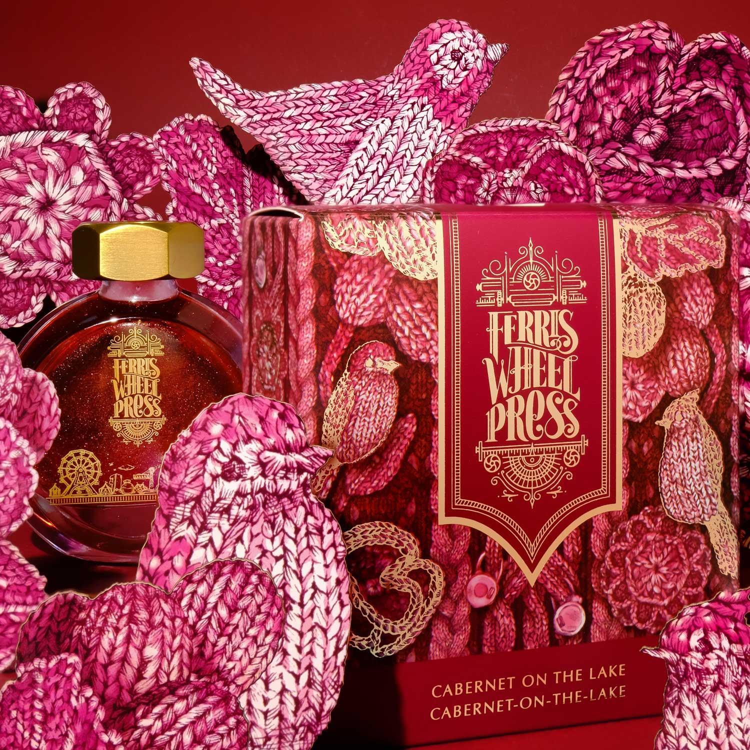 Ferris Wheel Press 38 ml Şişe Mürekkep Cabernet On The Lake