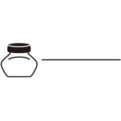 Kodomo no Kao Hanko 0400-007 Ahşap Ink Bottle Damga