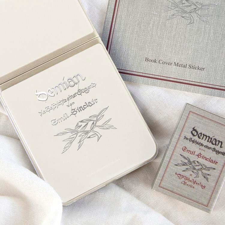 Wearingeul Book Cover Metal Sticker - Demian 