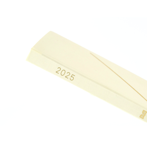 Hobonichi Techo Hon English Version A6 2025 Slash (Ivory) 