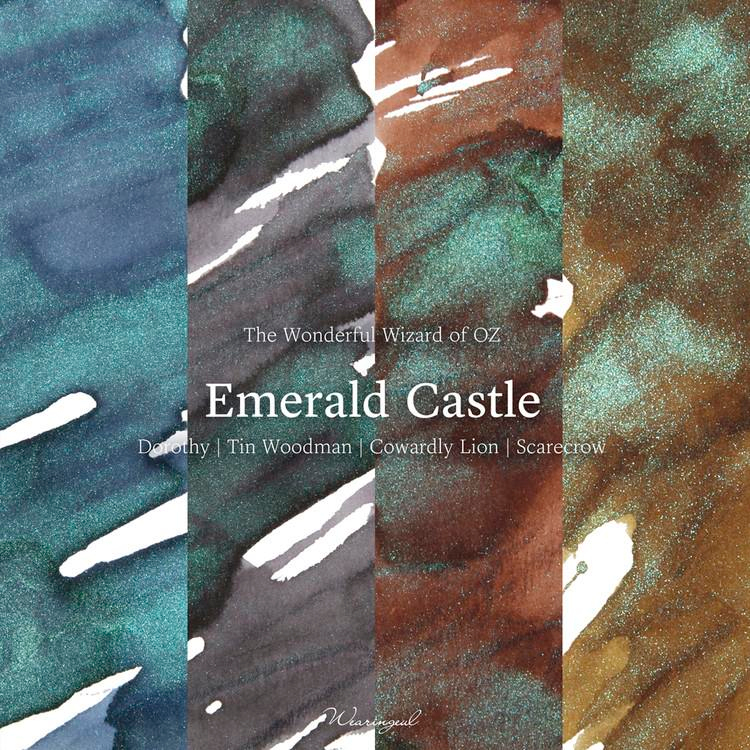 Wearingeul Emerald Castle (Wizard of Oz) Glitter Potion Mürekkep Simi 10ml 