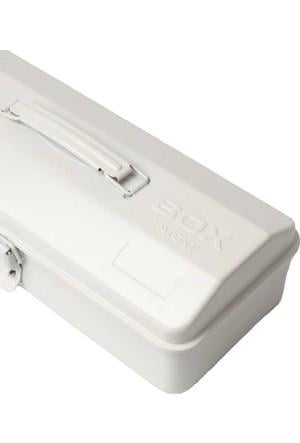 Toyo Steel Y-350 Tool Storage Box White Metal Saklama Kutusu