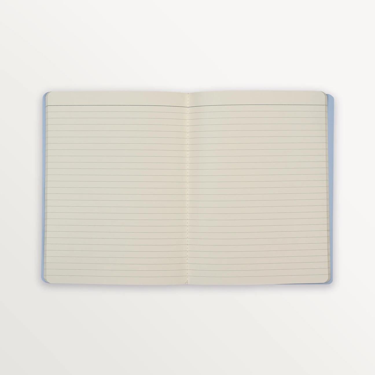 EPISODE TO THE SHORE SHELLS & STRIPES SET OF 2 B5 NOTEBOOKS