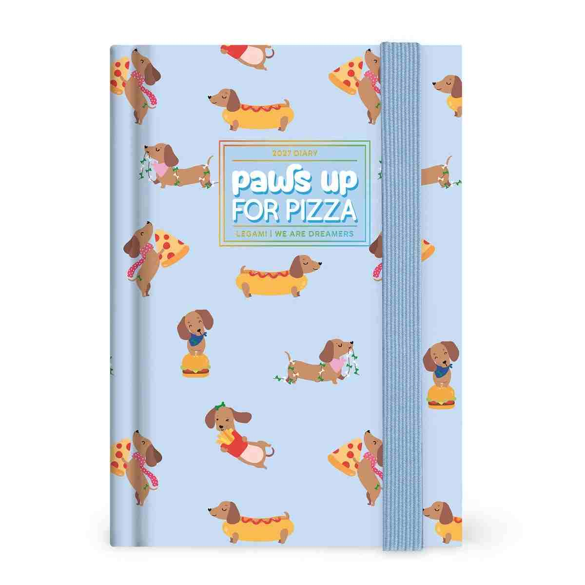 Legami 12 Aylık Günlük 2027 - Dachshund Dog - Küçük - Günlük AG2712115