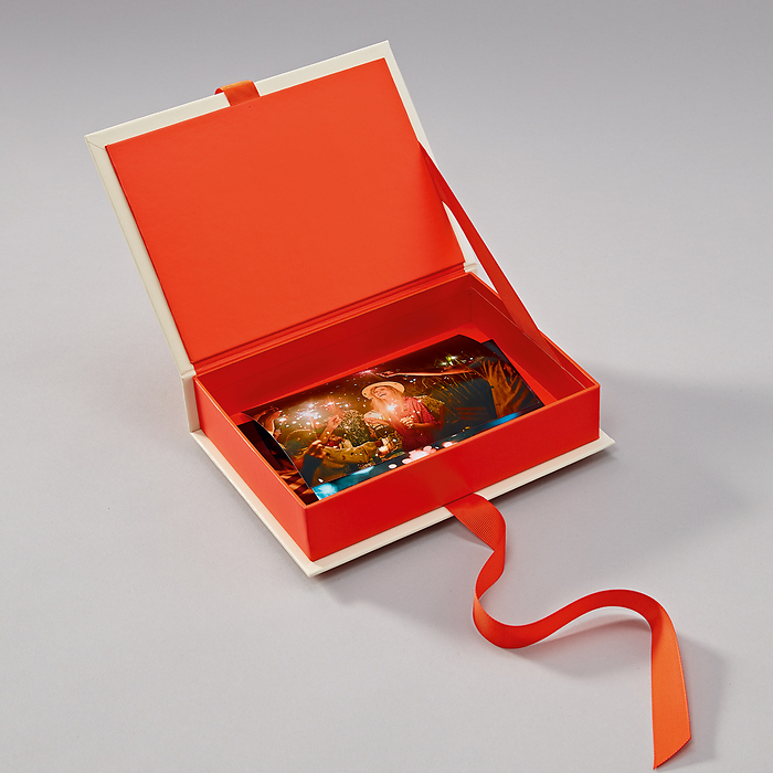 Semikolon Küçük Fotoğraf Kutusu orange