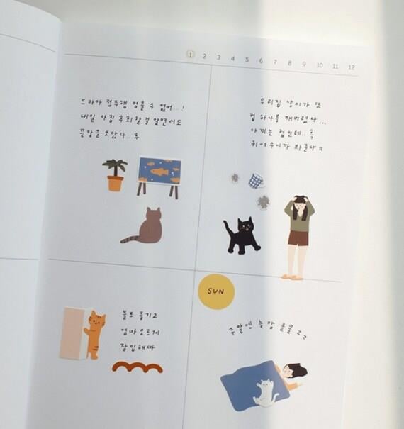 Suatelier Deco Sticker Cats Have Staff