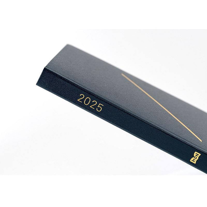 Hobonichi Techo Hon English Version A6 2025 Slash (Black) 