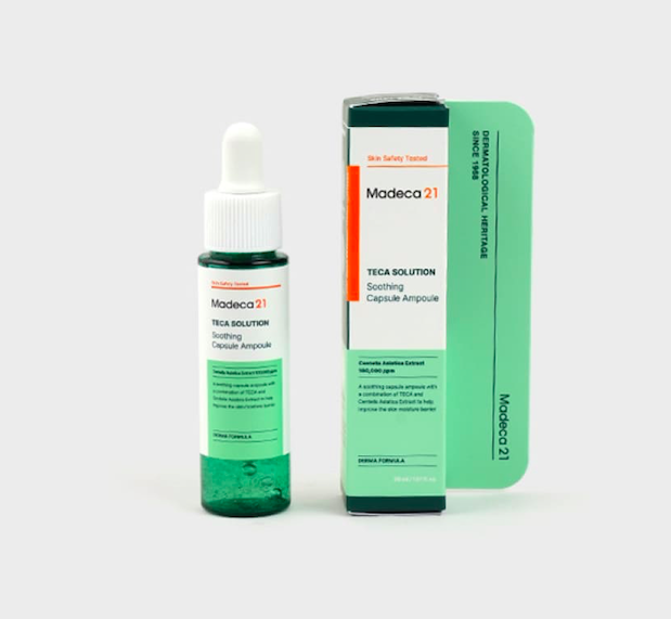Madeca 21 Teca Solution Soothing Capsule Ampule Centella Asiatica Yüz Serumu 30 ml