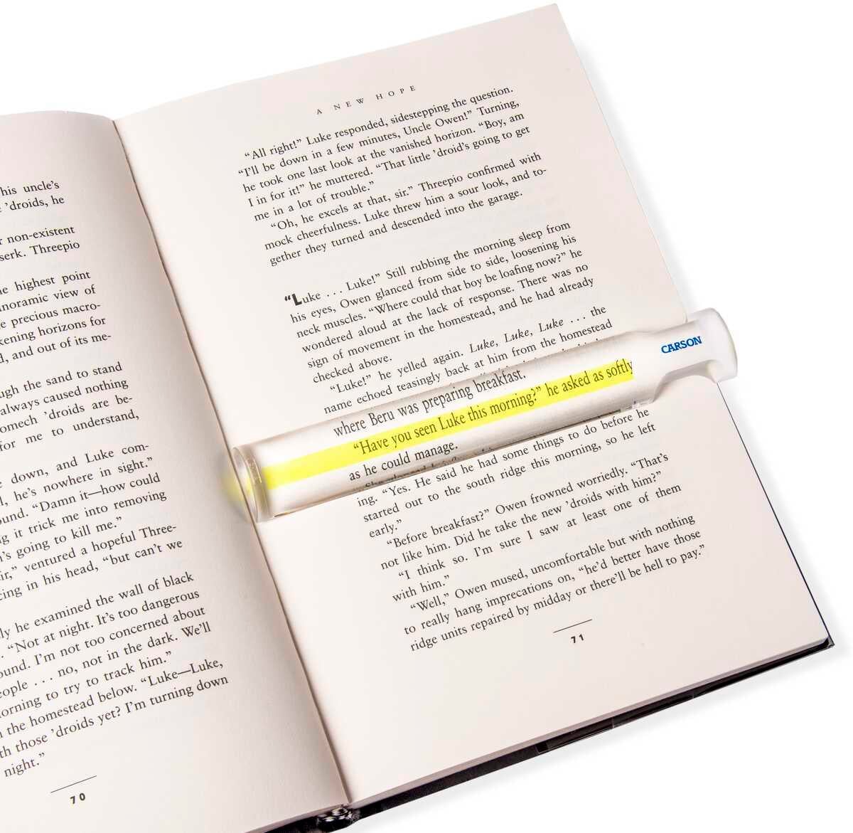 Carson Bar Magnifier 1.5 x Kitap Okuma Büyüteç